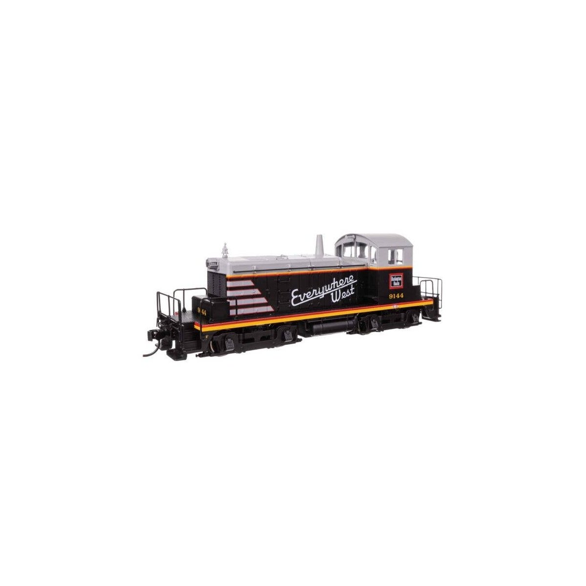 EMD SW1 - ESU(R) Sound & DCC -- Chicago, Burlington & Quincy 9144, HO, WalthersMainline 19241