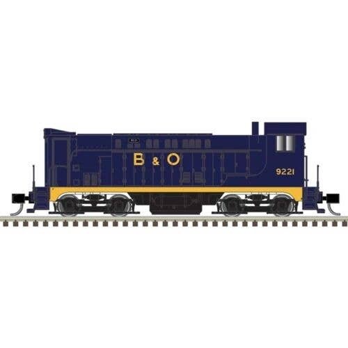 Baldwin VO1000 - LokSound and DCC - Master(R) Gold -- Baltimore & Ohio 9221 (blue, ye, N, Atlas Model Railroad Co. 40005971