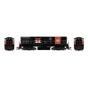 FM H16-44 Phase III - Standard DC -- New Haven 1605 (McGinnis Scheme, black, vermillion, white, HO, Rapido Trains Inc 44010