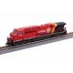 GE ES44AC GEVO - DCC -- Canadian Pacific Kansas City CPKC KCS 4805 (red, black, yellow), N, Kato USA Inc 1768956DCC