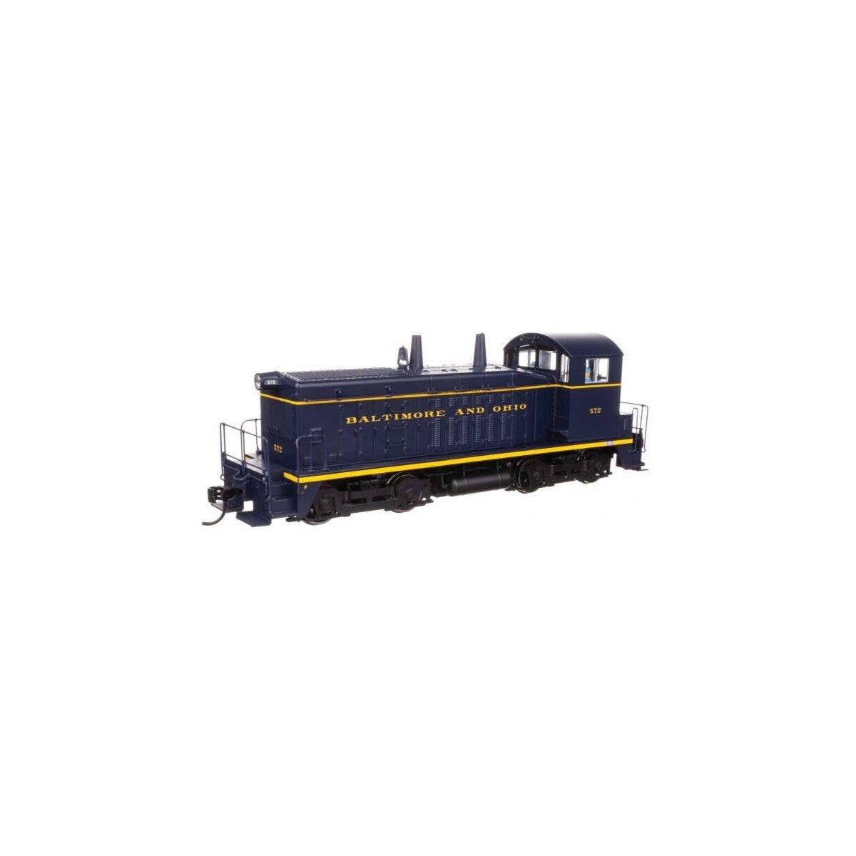 EMD NW2 Phase V - ESU Sound & DCC -- Baltimore & Ohio 572, HO, WalthersMainline 20624