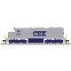 EMD SD35 Low Nose - Standard DC - Master(R) Silver -- CSX 4519 (gray, blue), HO, Atlas Model Railroad Co. 10004452