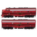 EMD F7 A-B Set - Standard DC -- Lehigh Valley 570/571, HO, WalthersMainline 11407