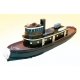 Diesel Tug Boat - Kit (Resin) -- 4-1/2 x 3/4 x 1/4′ 11.4 x 1.9 x .6cm, Z, The N Scale Architect 30055