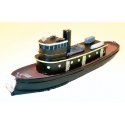 Diesel Tug Boat - Kit (Resin) -- 4-1/2 x 3/4 x 1/4′ 11.4 x 1.9 x .6cm, Z, The N Scale Architect 30055