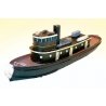 Diesel Tug Boat - Kit (Resin) -- 4-1/2 x 3/4 x 1/4′ 11.4 x 1.9 x .6cm, Z, The N Scale Architect 30055