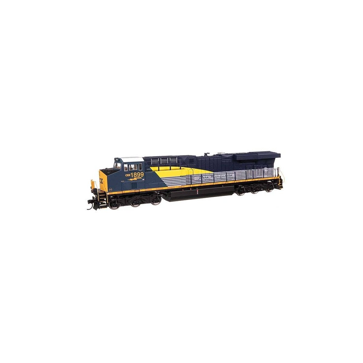 GE ES44AC Evolution Series GEVO - Standard DC -- CSX 1899 (Pere Marquette Heritage), HO, WalthersMainline 10227