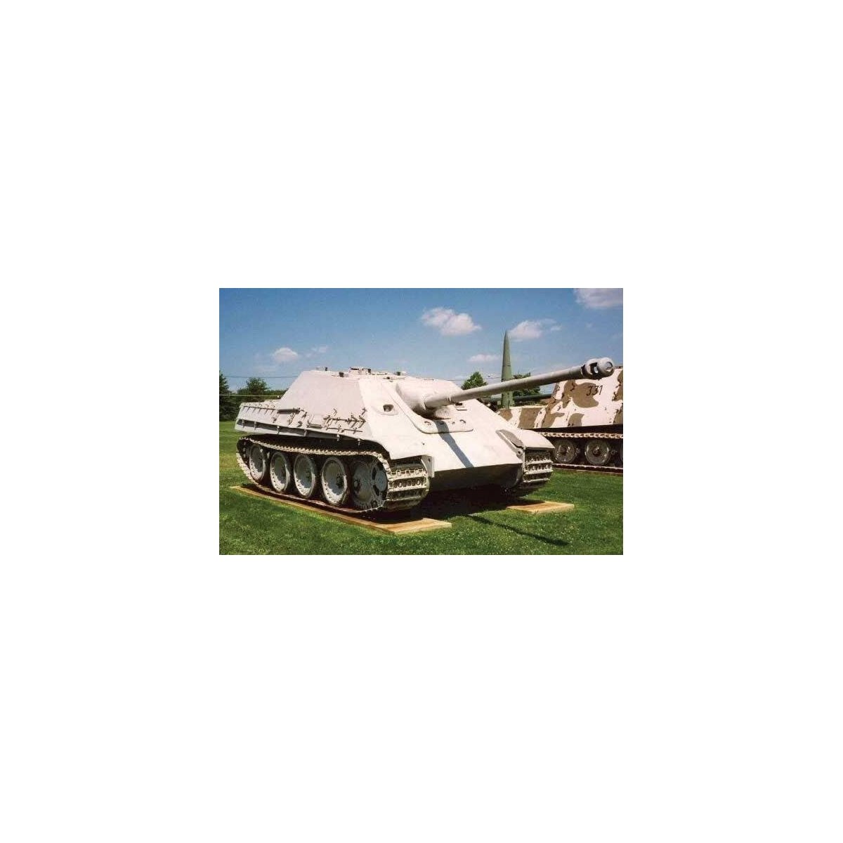 German Army - Resin Kit -- Sd.Kfz. 173 Jagdpanther Panther Hunting Fighter Tank, HO, Trident Miniatures 81021