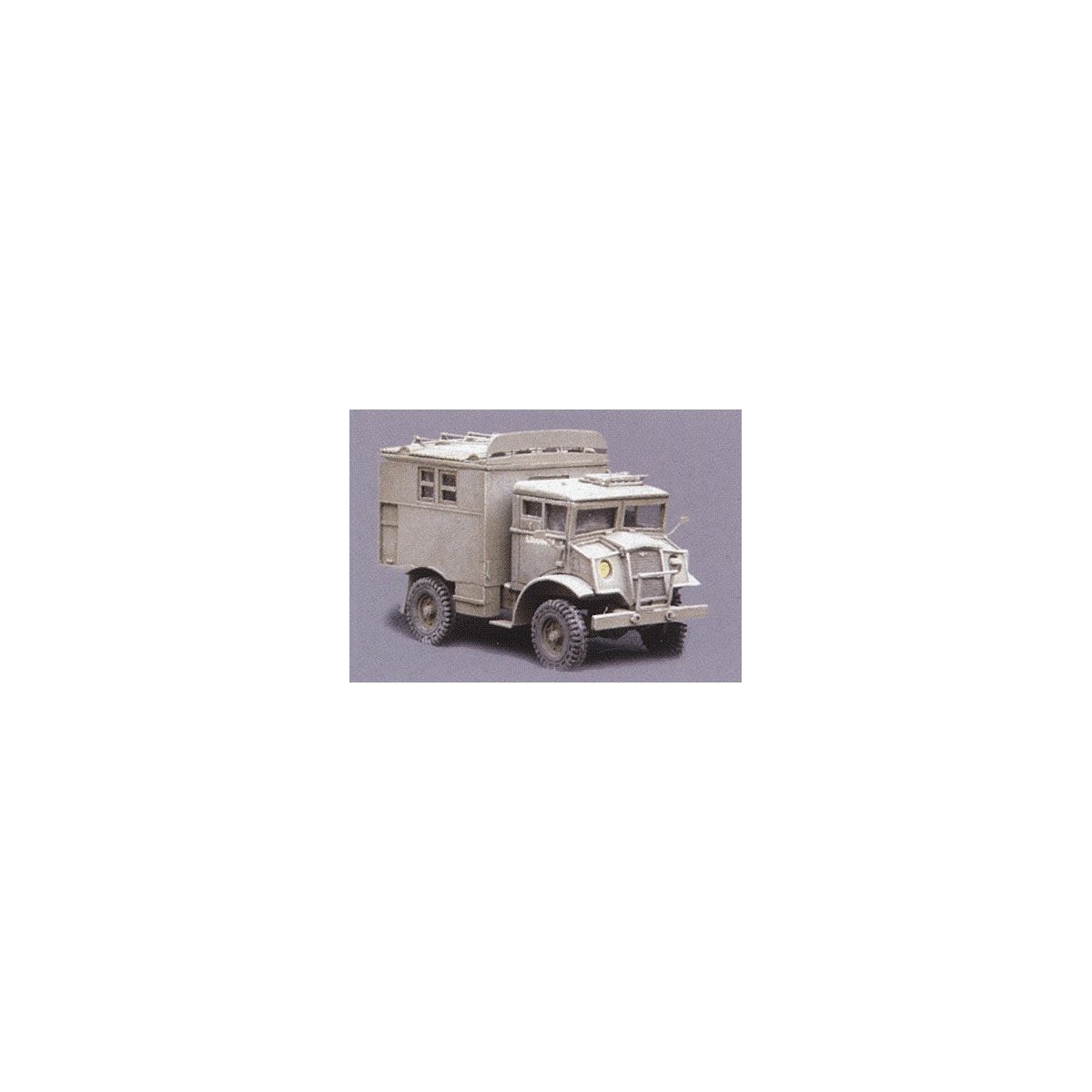 Military - British & Allies WWII - 15-CWT Medium Trucks (Resin Kit) -- LW (V) Field Radio Unit, HO, Trident Miniatures 87063