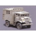 Military - British & Allies WWII - 15-CWT Medium Trucks (Resin Kit) -- LW (V) Field Radio Unit, HO, Trident Miniatures 87063