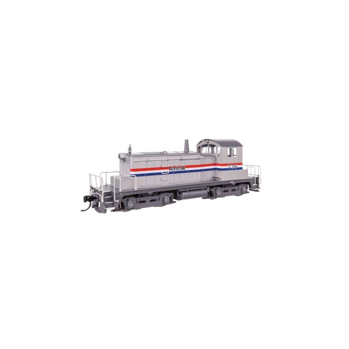 EMD SW1 - Standard DC -- Amtrak 736, HO, WalthersMainline 9237