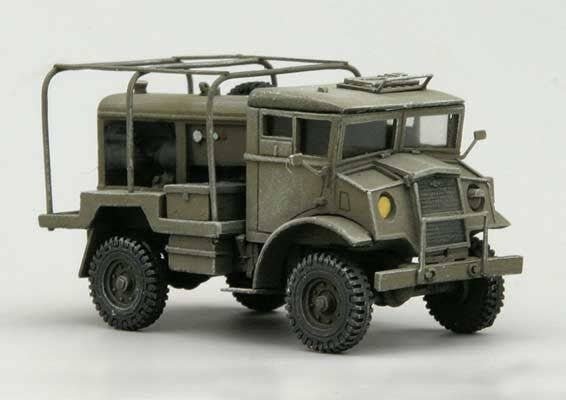 Military - British & Allies WWII - Trucks (Resin Kit) -- CWT-15 Machinery Truck, HO, Trident Miniatures 87064