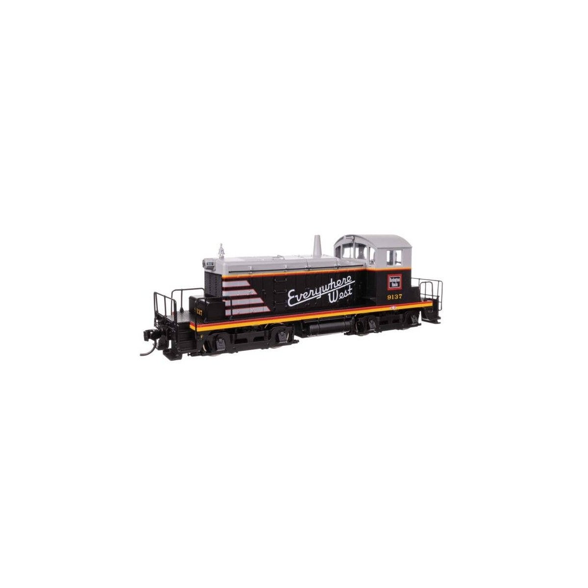 EMD SW1 - Standard DC -- Chicago, Burlington & Quincy 9137, HO, WalthersMainline 9240