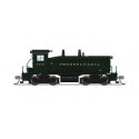EMD SW7 - Standard DC - Stealth -- Pennsylvania Railroad 9387 (Brunswick Green, yellow), N, Broadway Limited Imports 9387