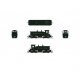 EMD SW7 - Standard DC - Stealth -- Pennsylvania Railroad 9387 (Brunswick Green, yellow), N, Broadway Limited Imports 9387