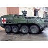 Modern US Army `Stryker` ICV Armored Fighting Vehicles -- M1133 Medical Evacuation Vehicle, HO, Trident Miniatures 87091