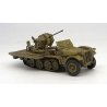 Former Germany Army WWII - SdKfz 10-Series Half-Track -- 10/4 with 2cm Anti-Aircraft Gun, HO, Trident Miniatures 87100