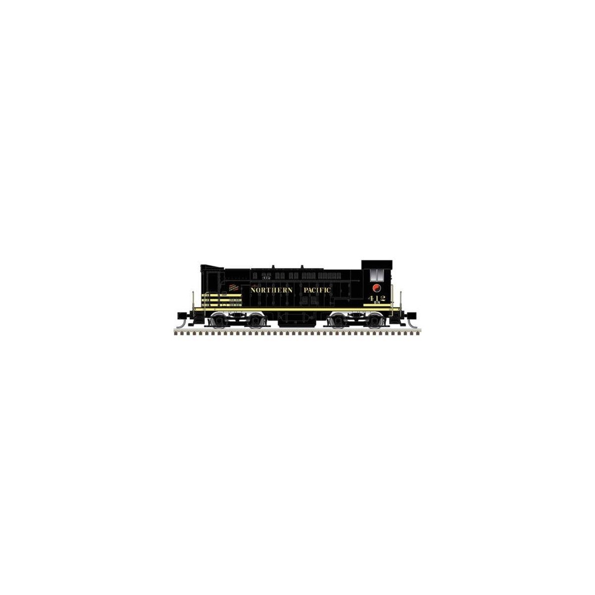 Baldwin VO1000 - Standard DC - Master(R) Silver -- Burlington Northern 412 (Ex-NP Pat, N, Atlas Model Railroad Co. 40005958