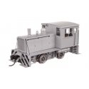 Plymouth ML-8 Industrial Switcher - Standard DC -- Silver with Black Stripes, HO, WalthersMainline 10018