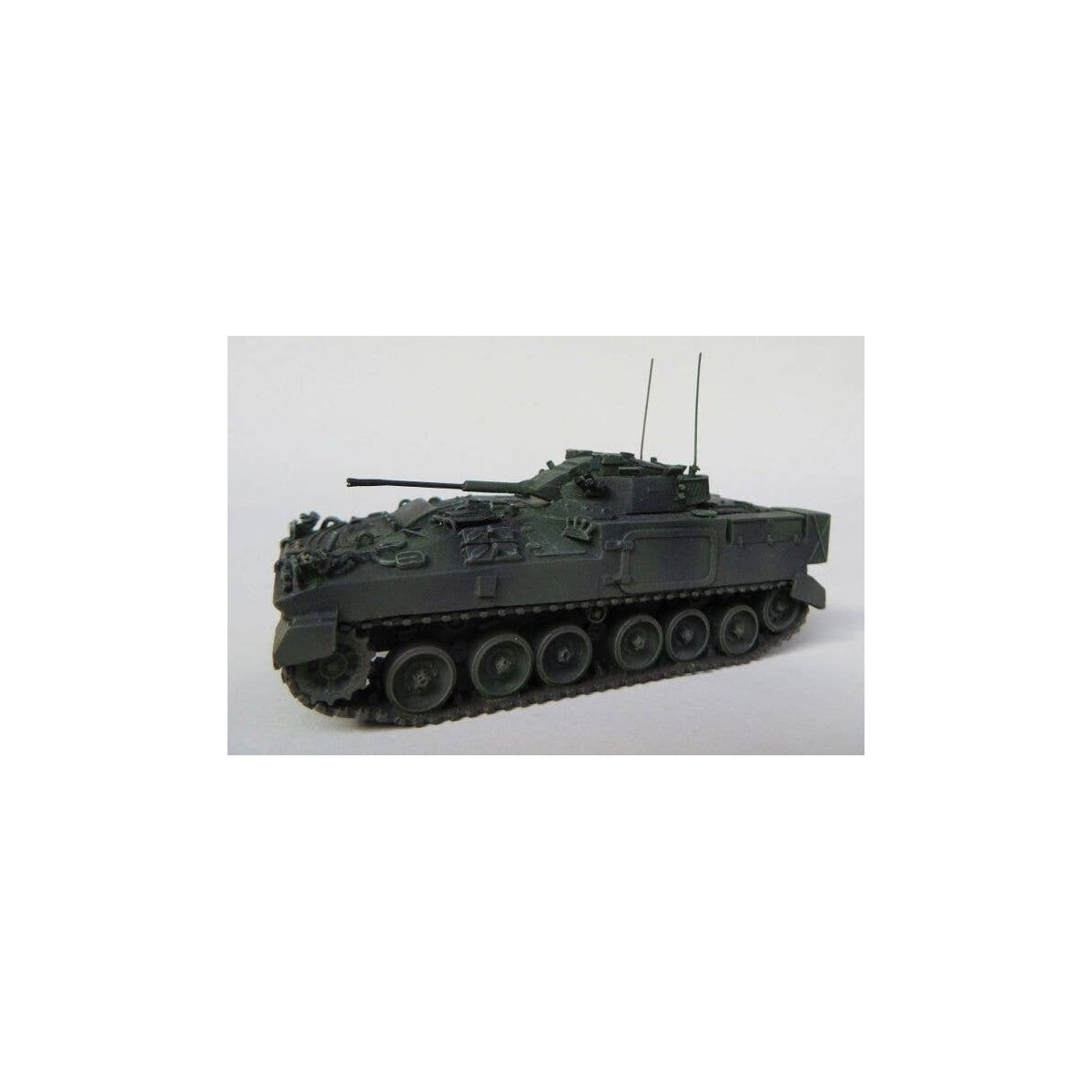 British Army 1986+ Armored Fighting Vehicle -- FV510 Warrior Infantry Section Vehicle with 30mm Cannon, HO, Trident Miniatures 8