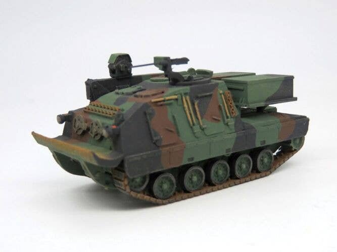 Austrian Army Armored Fighting Vehicles -- Steyer BgPz Grief (Griffon) Amored Recovery Vehicle, HO, Trident Miniatures 87133