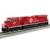 EMD SD90/43MAC - Standard DC -- Canadian Pacific 9159 (United Way Commemorative, red, white), N, Kato USA Inc 1765628