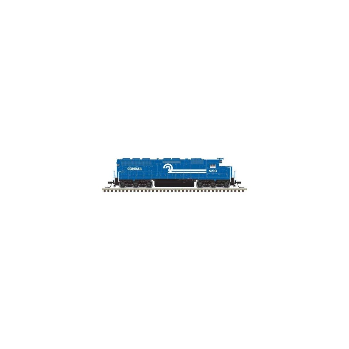 EMD SD45 Low Nose - Standard DC - Master(R) Silver -- Conrail 6216 (blue, white), N, Atlas Model Railroad Co. 40005991