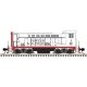Baldwin VO1000 - Standard DC - Master(R) Silver -- Port of Los Angeles 1 (white, red), N, Atlas Model Railroad Co. 40005963