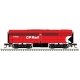 Alco FB1 - Standard DC - Master(R) Silver -- Canadian Pacific 4406 (Action Red, white, N, Atlas Model Railroad Co. 40005076