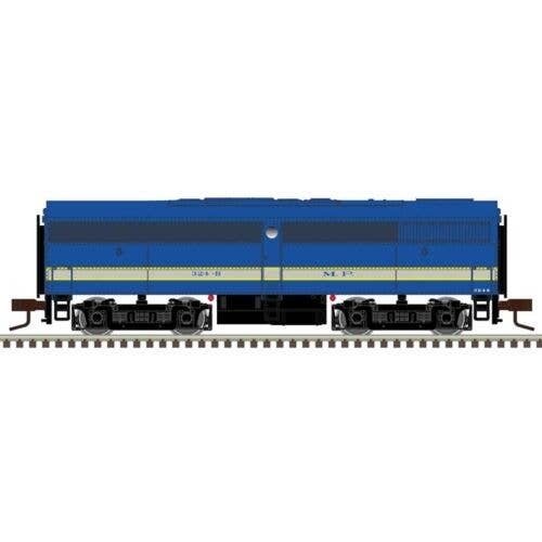 Alco FB1 - Standard DC - Master(R) Silver -- Missouri Pacific 324B (blue, gray, yello, N, Atlas Model Railroad Co. 40005080