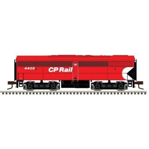 Alco FB1 - Standard DC - Master(R) Silver -- Canadian Pacific 4404 (Action Red, white, N, Atlas Model Railroad Co. 40005074