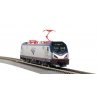 Siemens ACS-64 Electric - Standard DC -- Amtrak 648 (silver, blue, red Travelmark Logo), N, Kato USA Inc 1373003