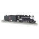 Baldwin 2-6-2 Prairie with Smoke - Standard DC -- Canadian National 3591 (black, silver), HO, Bachmann Industries 51531