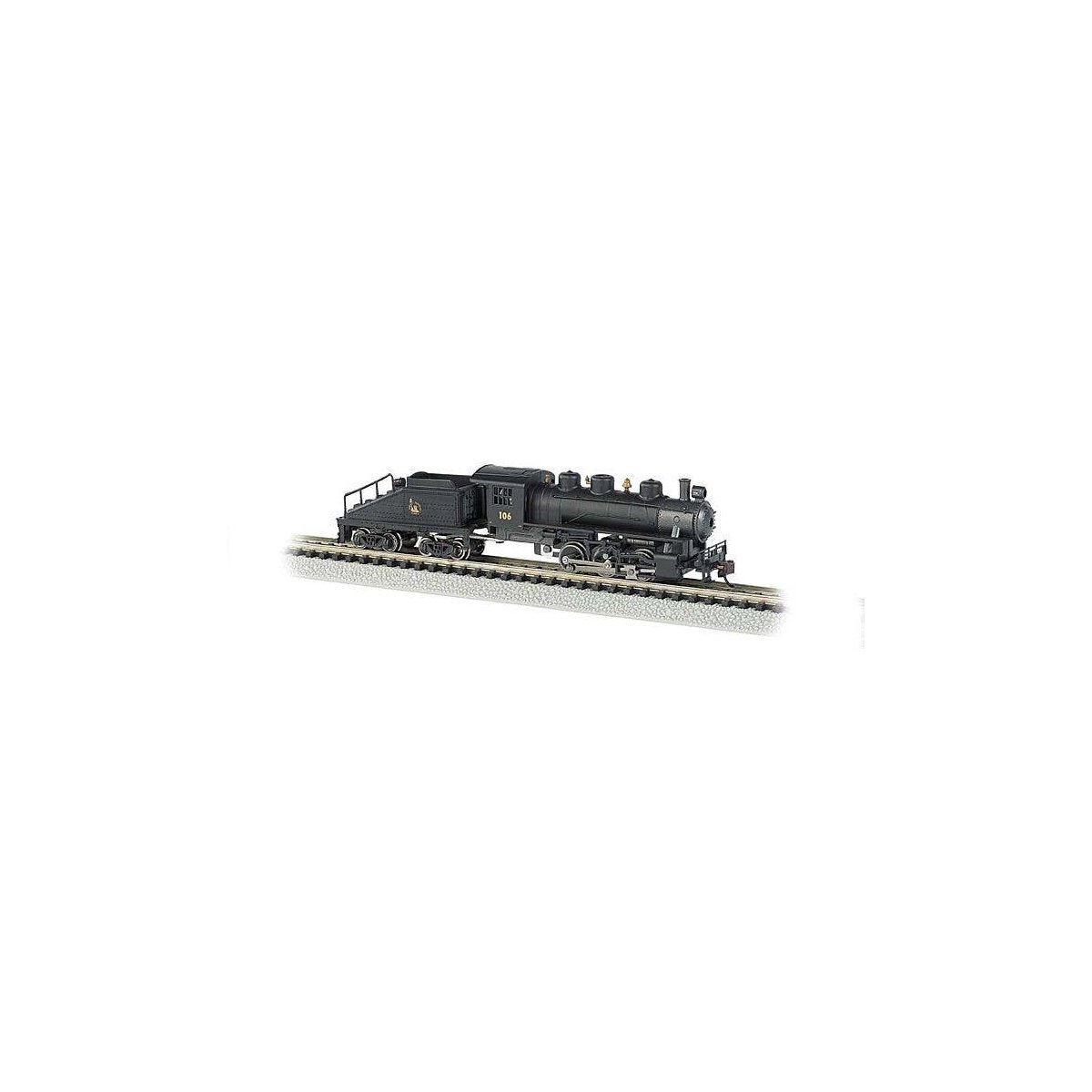 USRA 0-6-0 Switcher w/Slope-Back Tender - Standard DC -- Central Railroad of New Jersey 106, N, Bachmann Industries 50565