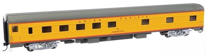 85′ Budd 10-6 Sleeper - Lighted - Union Pacific(R) Heritage Fleet -- Cabarton Early w/printed name, HO, WalthersProto 14104