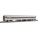 85′ Horizon Cafe/Club Food Service Car - Ready to Run -- Amtrak(R) (Phase IV silver, Wide Blue,, HO, WalthersMainline 31051