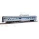 85′ Budd Dome Coach - Ready to Run -- Via Rail Canada (silver, blue, yellow), HO, WalthersMainline 30405