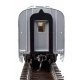 85′ Budd Dome Coach - Ready to Run -- Via Rail Canada (silver, blue, yellow), HO, WalthersMainline 30405