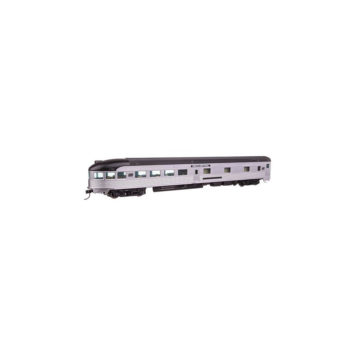 85′ Budd Observation - Ready To Run -- Penn Central, HO, WalthersMainline 30371
