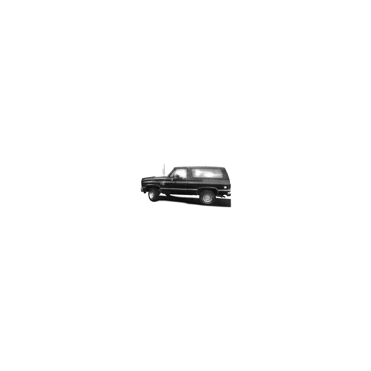 American Sport Utility Vehicles - Chevrolet Full Size Blazer -- White, HO, Trident Miniatures 90001