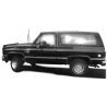 American Sport Utility Vehicles - Chevrolet Full Size Blazer -- White, HO, Trident Miniatures 90001