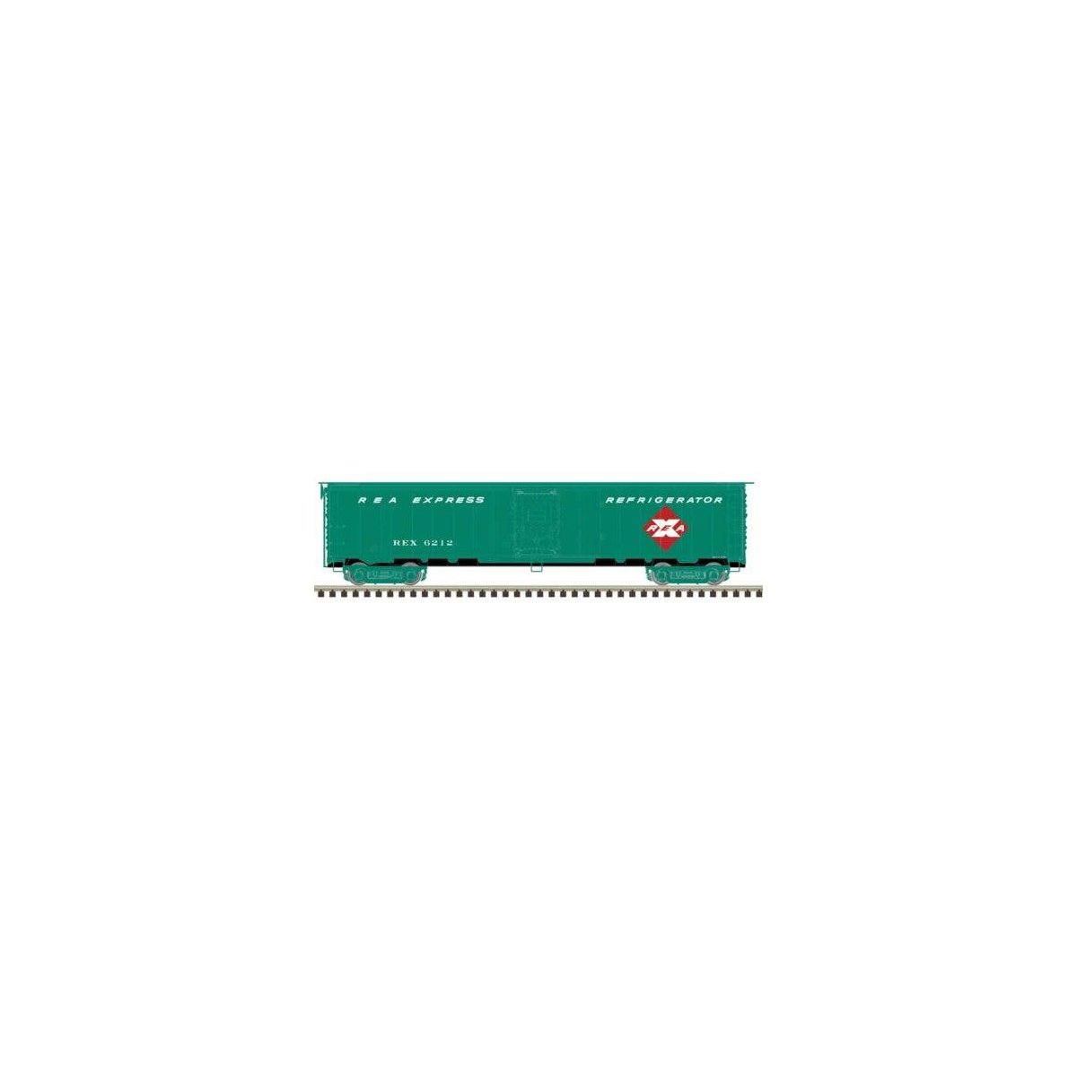 ACF/REA Steel Express Reefer - Ready to Run - Master(R) -- Railway Express Agency 62, HO, Atlas Model Railroad Co. 20007647