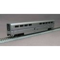 Superliner I Diner- Lighted - Ready to Run -- Amtrak 38000 (Phase VI silver, blue, red), HO, Kato USA Inc 3560751