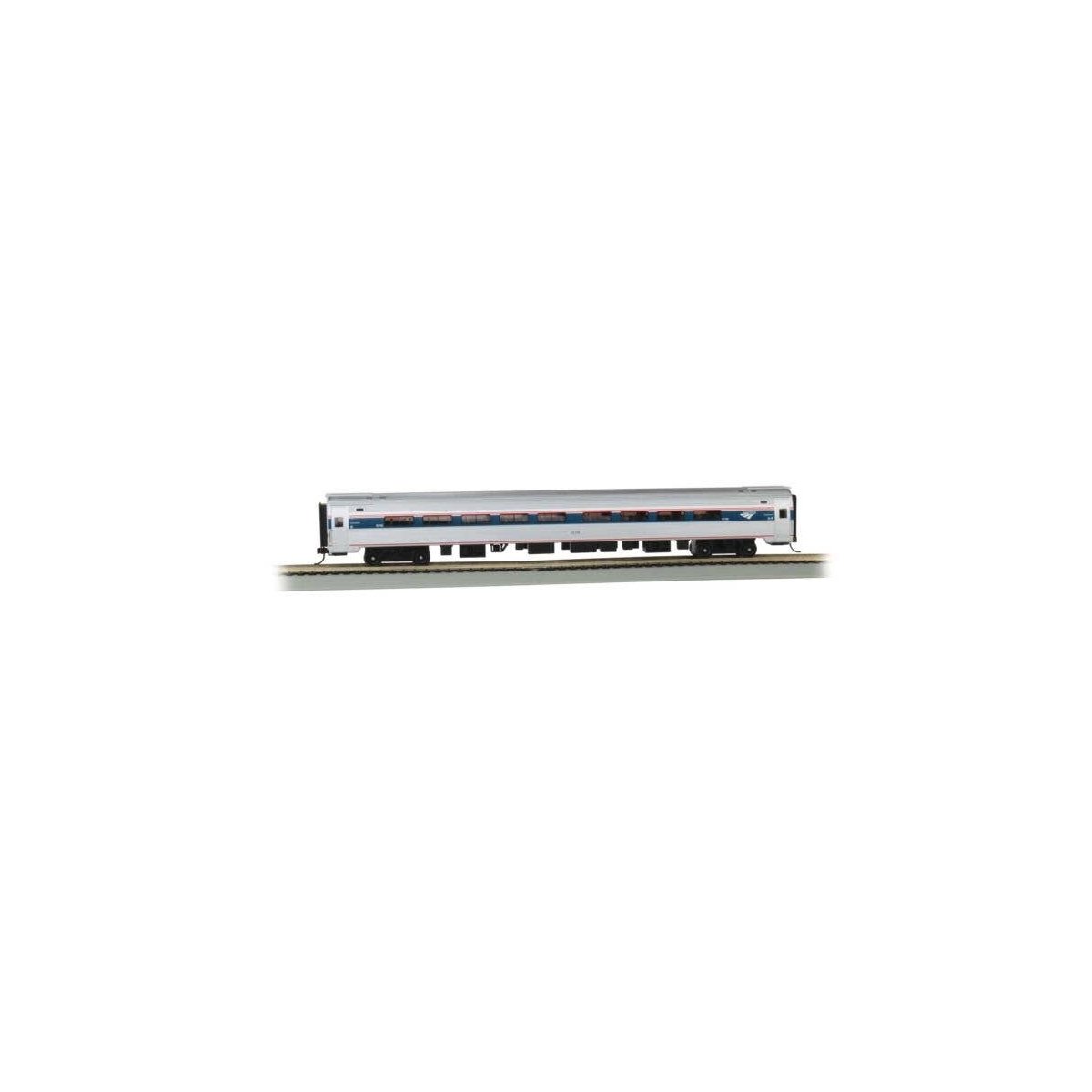 Amfleet 85′ Coach - Ready to Run - Silver Series(R) -- Amtrak 82769 (Phase VI Coachclass sil, HO, Bachmann Industries 13125