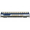 Colorado Railcar 85′ Full-Length Dome Lighted - Ready to Run - Silver Series(R -- Denali Exp, HO, Bachmann Industries 13352