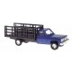 Chevrolet Pick-Up with Stakebed Body -- Blue, HO, Trident Miniatures 901532