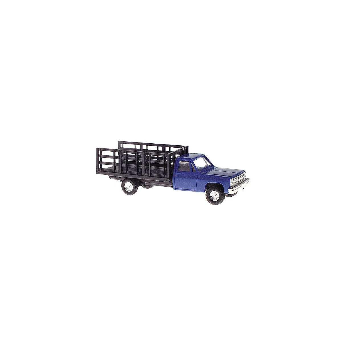 Chevrolet Pick-Up with Stakebed Body -- Blue, HO, Trident Miniatures 901532