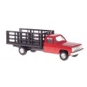 Chevrolet Pick-Up with Stakebed Body -- Red, HO, Trident Miniatures 901533