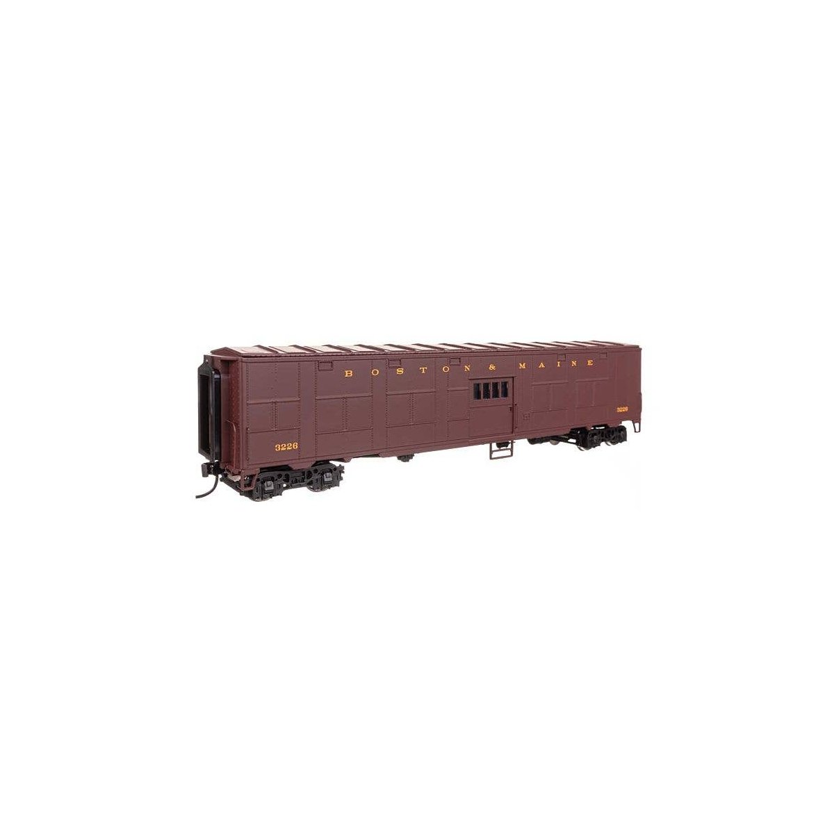 C&O-Style Express Boxcar Troop Sleeper Conversion - Ready to Run -- Boston & Maine 3226, HO, WalthersProto 10849