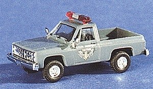 Chevrolet Pickup Truck with Short Box - Emergency - Police Vehicles -- Ohio State Highway Patrol, HO, Trident Miniatures 90183